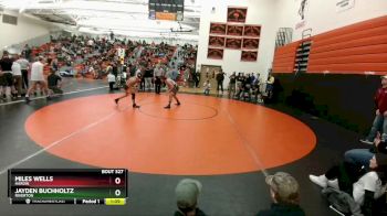 160A Round 4 - Jayden Buchholtz, Riverton vs Miles Wells, Hardin