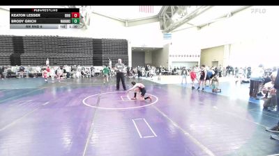 77 lbs Rr Rnd 6 - Keaton Lesser, Kingsway K-6 vs Brody Grich, Warhawks Wrestling Inc. ES-CL