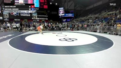 190 lbs Cons. Rd Of 64 - Maxx Miller, CT vs Michael Seeger, OH