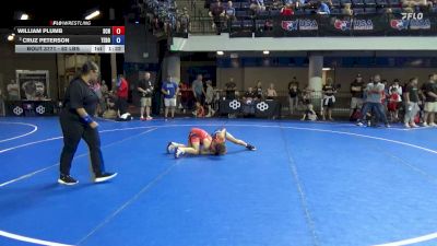 82 lbs Quarters - William Plumb, SCN vs Cruz Peterson, Team Donahoe