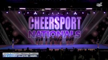 The Stingray Allstars - Gemini [2026 L2 Junior - Small - B Day 1] 2026 CHEERSPORT National All Star Cheerleading Championship