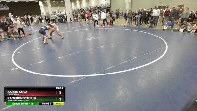 132 lbs Quarterfinal - Aaron Silva, California vs Kameron Stiffler, Assassins Wrestling