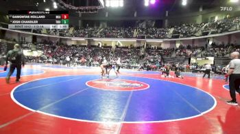 113-1A Champ. Round 1 - DaMontae Holland, McIntosh County Academy vs Josh Chandler, Trion