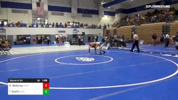 106 lbs Round Of 64 - Hudson Waldrop, Warrior Wrestling vs Tyler Smith, Ragsdale High School