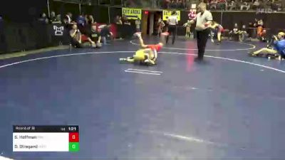 77 lbs Round Of 16 - Shaefer Hoffman, Downingtown vs Dalton Stragand, North Allegheny