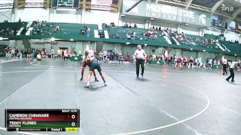 133 lbs Cons. Semi - Teddy Flores, Michigan vs Cameron Chinavare, Central Michigan