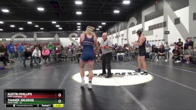 209 lbs Round 1 (8 Team) - Austin Phillips, Fort Hammers vs Tanner Arledge, Team Ohio