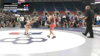138 lbs Cons. Rd Of 64 - Kameron Luif, IL vs Ryan Rider, IA