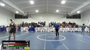 175 lbs Cons. Round 2 - Evon Bennett, Casa Roble vs Mason Saephan, Mission Oak