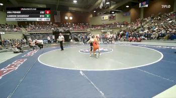 1A 138 lbs Semifinal - Asa Fisher, Altamont vs Landon Shumway, Monticello