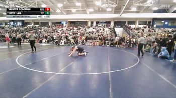 126 lbs Quarterfinal - Hunter Solomon, Marsh Valley vs Seth Hall, Skyline