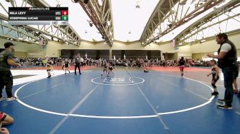 44 lbs Rr Rnd 3 - Mila Levy, Apex K3 vs Josephina Lucas, Kingsway K-3