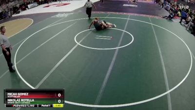 Quarterfinal - Micah Gomez, Scottsbluff vs Nikolas Rotella, Omaha Skutt Catholic