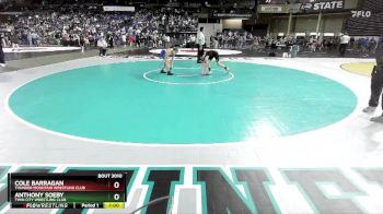 84 lbs Champ. Round 1 - Cole Barragan, Thunder Mountain Wrestling Club vs Anthony Soeby, Twin City Wrestling Club
