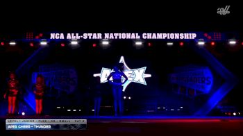 Apex Cheer - Thunder [2026 L1 Junior - Flex - D2 - Small Day 2] 2026 NCA All-Star National Championship