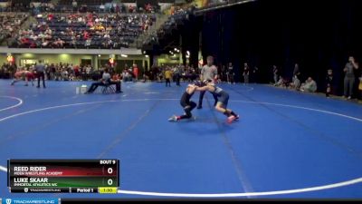 85 lbs Champ. Round 1 - Reed Rider, Moen Wrestling Academy vs Luke Skaar, Immortal Athletics WC