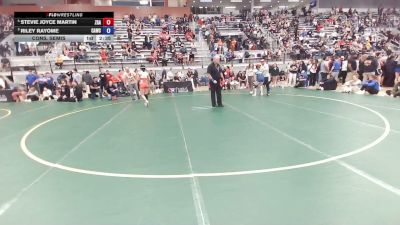 55 kg Cons. Semis - Stevie Joyce Martin, ZM Grappling Academy vs Riley Rayome, Cardinal WC