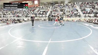 U23 Women - 55 lbs Champ. Round 2 - Thalia Vogelsang, TX vs Ajayzee Zaballos, CA