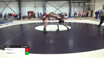 Prelims - Franky Roman, Rhode Island College vs Tristan Stetson, Wesleyan