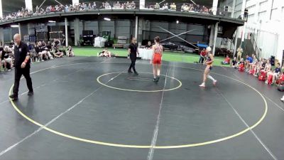 95 lbs Easton Dadiomoff, Tennessee vs Cadence Grulla, Georgia