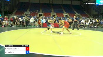 138 lbs Cons 64 #2 - Sotiros Papadopoulos, Massachusetts vs John Hostler, Colorado