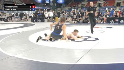 165 lbs Cons. Rd Of 16 - Boden White, Iowa vs Colby Houle, Vermont