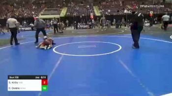 72 lbs Rr Rnd 2 - Shea Kirby, Takedown Express WC vs Chrystian Owens, Mohave Wrestling Club