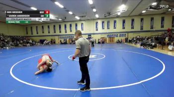 157 lbs 7th Place Match - Ben Messier, Msoe vs Zaren Anderson, Carthage College