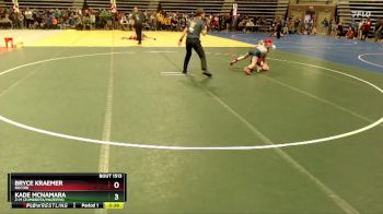 85 lbs Quarterfinal - Bryce Kraemer, Rocori vs Kade McNamara, Z-M (Zumbrota/Mazeppa)