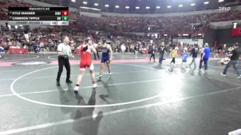 175 lbs Champ. Round 2 - Kyle Wagner, Seymour Area Wrestling Club vs Cameron Tipple, Wausau West