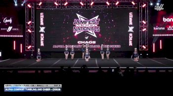 Alpha Company Tumbling and Cheer - Chaos [2026 L1 Youth - Flex - D2 - Small - A DAY 2] 2026 JAMfest Cheer Super Nationals
