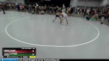 138 lbs Cons. Round 4 - Trent Sharp, Beast Mode Wrestling vs Gage Clothier, Montana