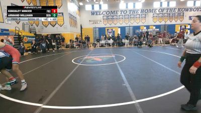150 lbs Finals (8 Team) - Armand Williams, South Dade vs Kingsley Mincer, Freedom