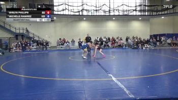 138 lbs Quarterfinal - Evelyn Phillips, Southeastern Community College vs Michelle Ramirez, Iowa Lakes CC