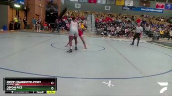 285 lbs Cons. Semi - Devon Rice, Newberry vs Joseph Bannister-Pesce, Belmont Abbey