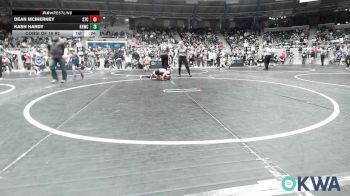 55 lbs Consi Of 16 #2 - Dean McInerney, Sallisaw Takedown Club vs Kash Hardy, Keystone Kids Wrestling Club