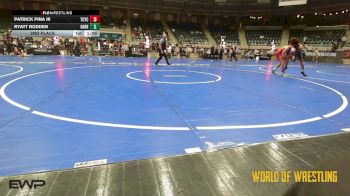 125 lbs 2nd Place - Patrick Pina III, Tuscon Cyclones vs Ryatt Rodden, Harrah