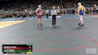 D4-190 lbs Champ. Round 1 - Lucas Sischo, Bark River-Harris HS vs Parker Pisarek, Cass City HS