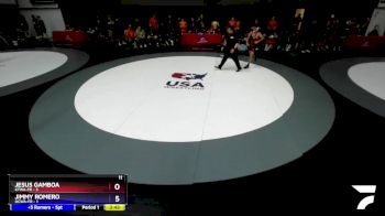 120 lbs Round 3 (16 Team) - Jesus Gamboa, KTWA-FR vs Jimmy Romero, OCWA-FR