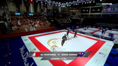 Ali Munfaredi vs Burak Sarman 2018 Abu Dhabi Grand Slam