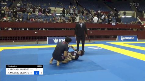 JOSHUA MICHAEL MURDOCK vs ALIKA MILES K. VILLIATORA 2024 Pan IBJJF Jiu-Jitsu No-Gi Championship