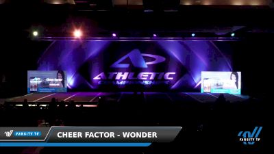 Cheer Factor - Wonder [2022 L1.1 Mini - PREP Day 1] 2022 Athletic Providence Grand National DI/DII