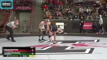 133 lbs Semifinal - Tanner Hitchcock, Lindenwood vs Collin Metzgar, Colorado Mesa