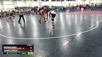 285 lbs Round 4 (10 Team) - Dominic Concha, Team Montana Willston vs Deandre Berry, Florida Elite Wrestling Academy