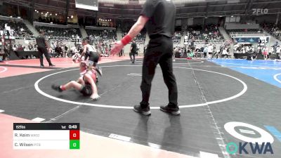 62 lbs Rr Rnd 3 - Riley Keim, Wagoner Takedown Club vs Chaya Wilson, Pitbull Wrestling Academy