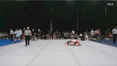 100 lbs Round 4 (6 Team) - Jake Stevens, Iron Horse Blue vs Joey Colardo, CTWHALE