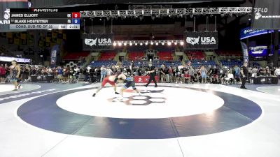 175 lbs Cons. Sub-rd Of 32 - James Elliott, OK vs Blake Hostetter, PA