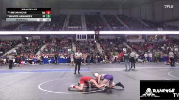 85 lbs Semifinal - Hunter Armanees, Piper vs Tristan Hicks, Renegades
