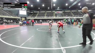 Semifinal - John Alexander, Paulsboro vs Sean Daly, Millstone