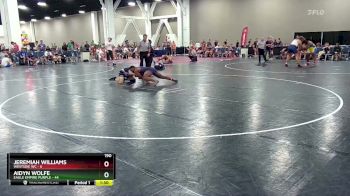 190 lbs Round 3 (10 Team) - Aidyn Wolfe, Eagle Empire Purple vs Jeremiah Williams, Westsdie WC